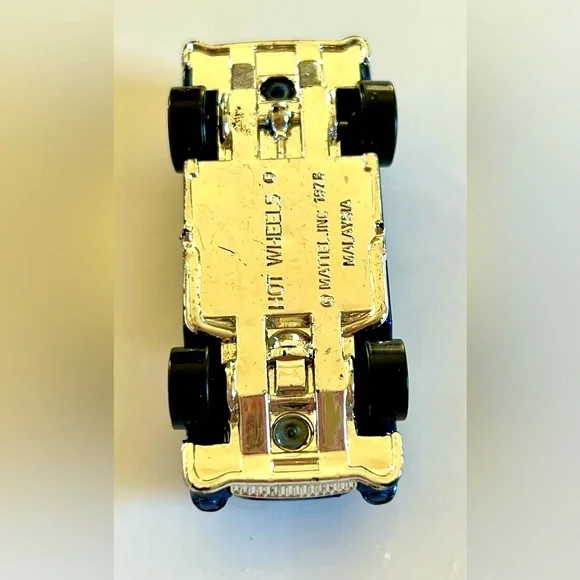 🔥🛞 Hot Wheels 1978 ‘ 55 Navy Blue Chevy Blue Streak Series by Mattel - Picture 5 of 5